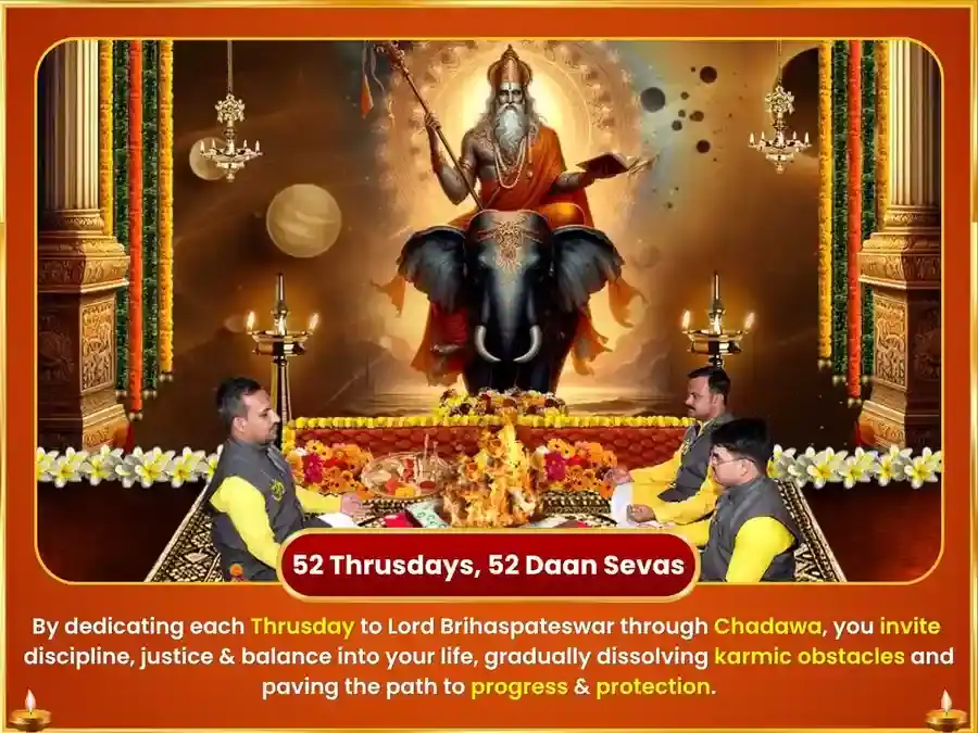 Guruvar Visesh Brihaspateshwar Weekly Gaja Murti Chadhawa puja gallery 2