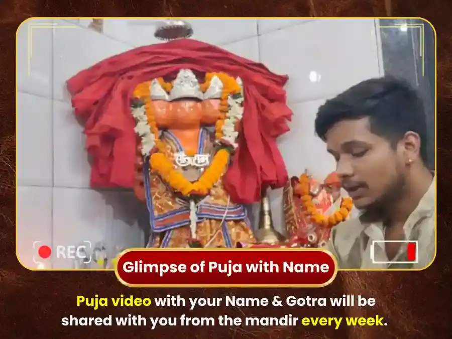  Mangalvar Vishesh Panchamukhi Hanuman Weekly Sindur & Coconut Daan puja gallery 4
