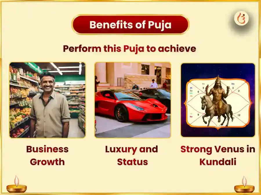 শুক্রবার বিশেষ ৬০০০ শুক্র মূল মন্ত্র জপ, গ্রহ শান্তি অনুষ্ঠান এবং টক দই অভিষেক puja gallery 1