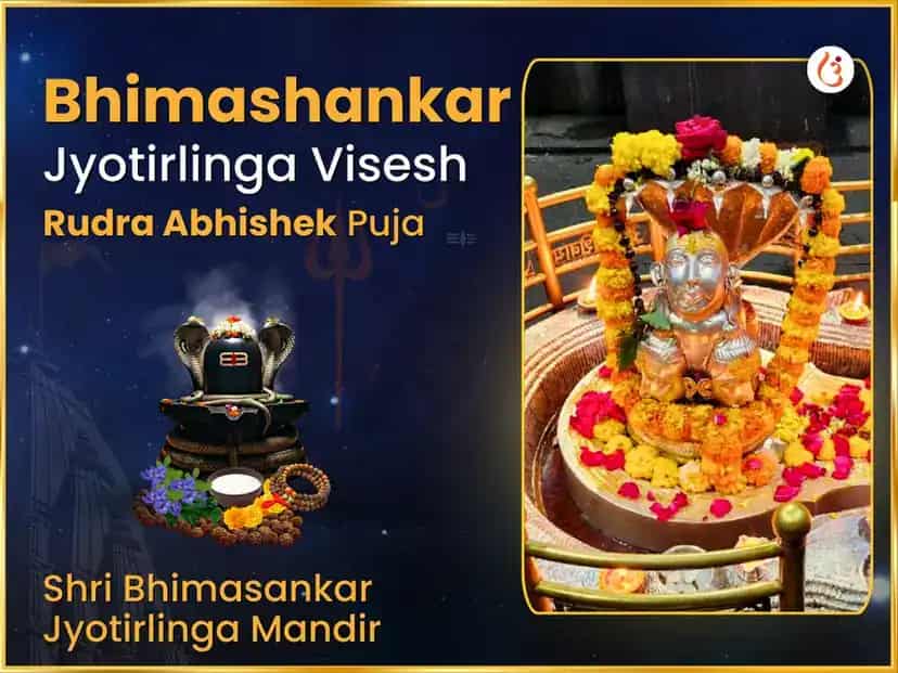 Bhimashankar Jyotirlinga Visesh Rudra Abhishek Maha Puja puja image 1