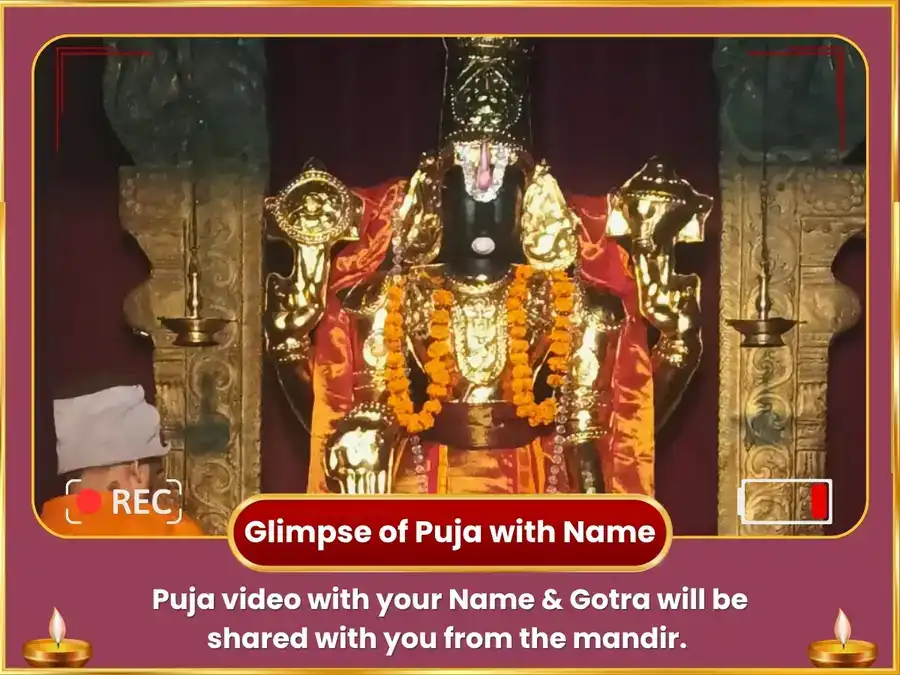 Varuthini Ekadashi Venketeshwar Balaji Vishesh Shasra Deepalankar Seva  puja gallery 2