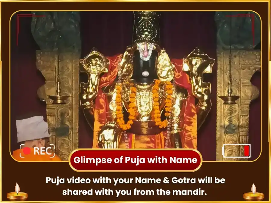 Ramanuja Jayanti Vishesh Venketeshwar Balaji Shasra Deepalankar Seva puja gallery 2