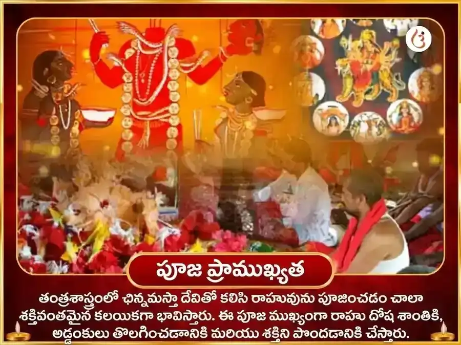 21000 రాహు బీజ మంత్ర జాప్ మరియు మా చింతపూర్ణి రాహు శాంతి మహా అనుష్ఠాన్ puja gallery 4