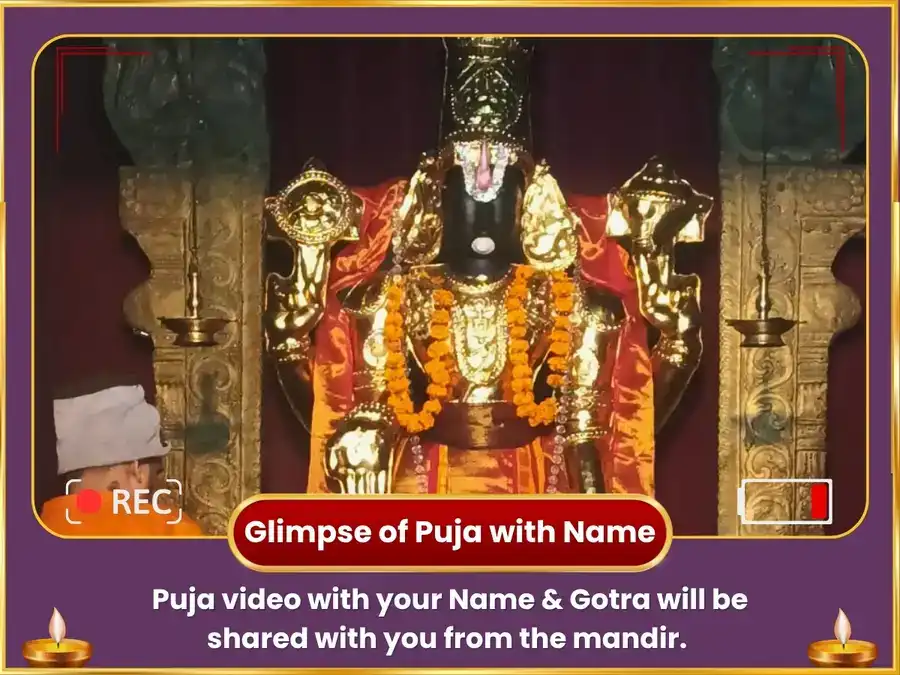 "Kurma Jayanti Vishesh Shri Venketeshwar Balaji Shastra Deepalankar Seva sahit Energised Kachua Chadava" puja gallery 2