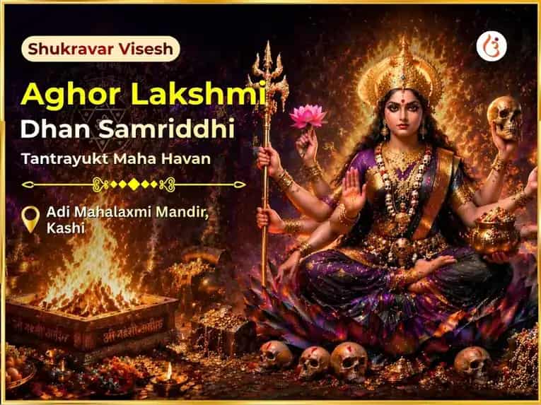Shukravar Visesh Aghor Lakshmi Dhan Samriddhi Tantrayukt Maha Havan  puja image 1