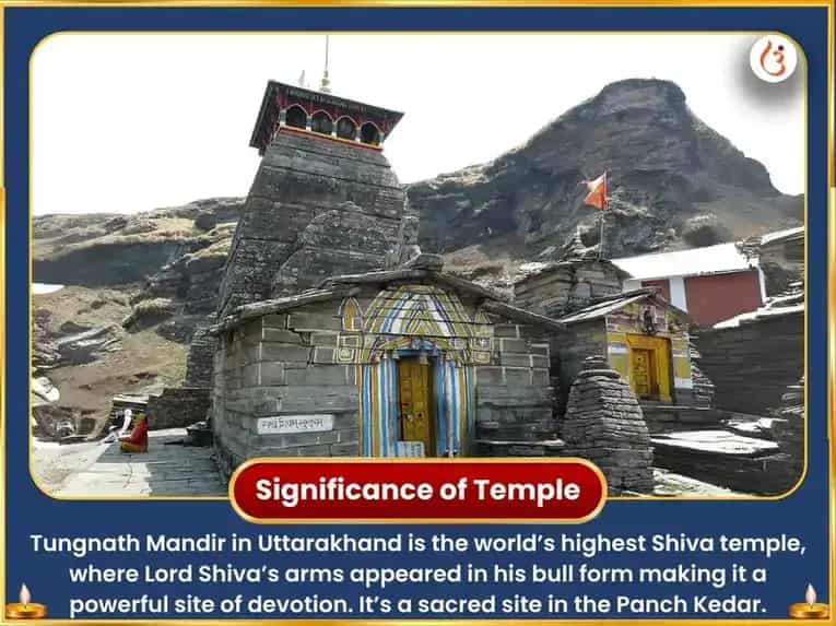 Shravan Somvar Vishesh Natraj Swaroop Tunganath Shiv Tandav Stotra Path & Bhashma Abhishek puja gallery 4