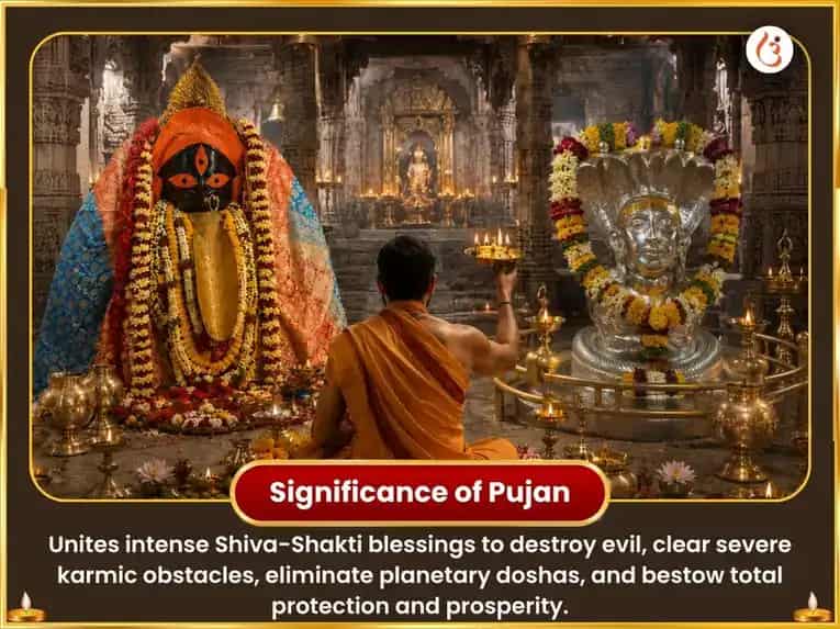 Shravan Amavasya & Surya Grahan Vishesh Kalighat Ashta Kali Maha Tantra Havan & Bhimashankar Jyotirlinga Dwadash Jyotirling & Naag Trishool Arpan puja gallery 5