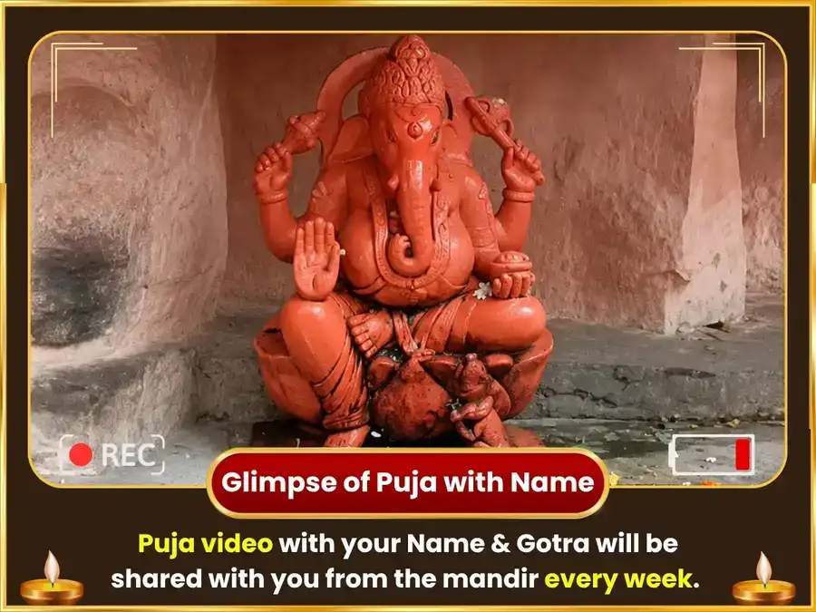 Somvar Visesh Dhumra Ganpati Weekly Ganesh Modak & Dahi Sakkar Arpan puja gallery 4