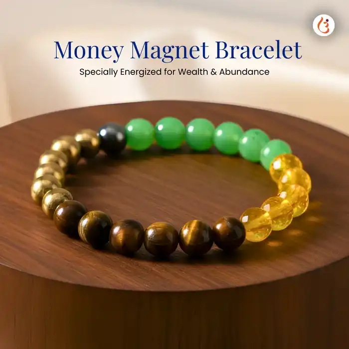 Energized Money Magnet Bracelet for immense wealth, success & fortune - image 1